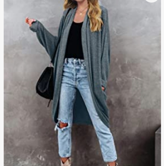 Oversized Cozy Warm Slouchy Cardigan NWT - Picture 4 of 5